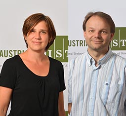 Professor Sylvia Cremer and Professor Jiří Friml 