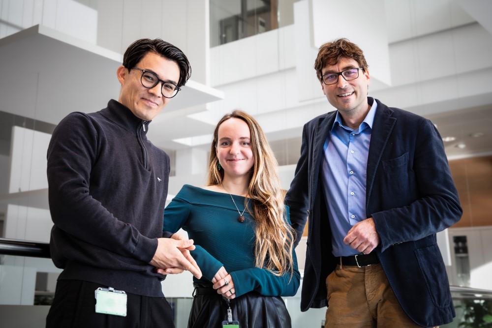Mojtaba R. Tavakoli, Julia Lyudchik and Johann Danzl.