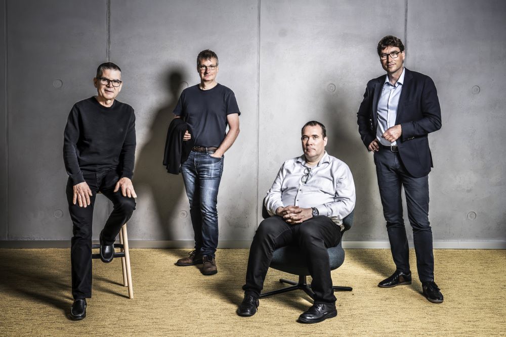 Peter Jonas, Zoltan Haiman, Tamás Hausel und Johann Danzl