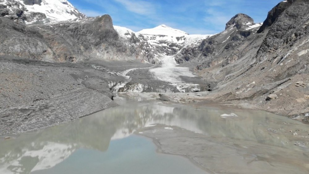 PasterzeUp V1 The melting Pasterze Glacier, one of Austria’s largest.